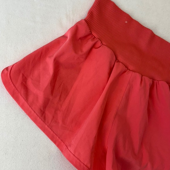 JoyLab Women Pink High-Rise Ribbed Waistband Running Shorts Small F18 - Picture 8 of 9